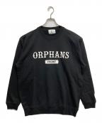 FRAGMENTSフラグメント）の古着「ORPHANS プリントスウェット」｜ブラック