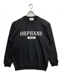 FRAGMENTS（フラグメント）の古着「ORPHANS プリントスウェット」｜ブラック