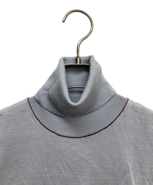 Maison Margiela（メゾンマルジェラ）Maison Margiela (メゾンマルジェラ) ノースリーブニット ブルー サイズ:Mの古着・服飾アイテム