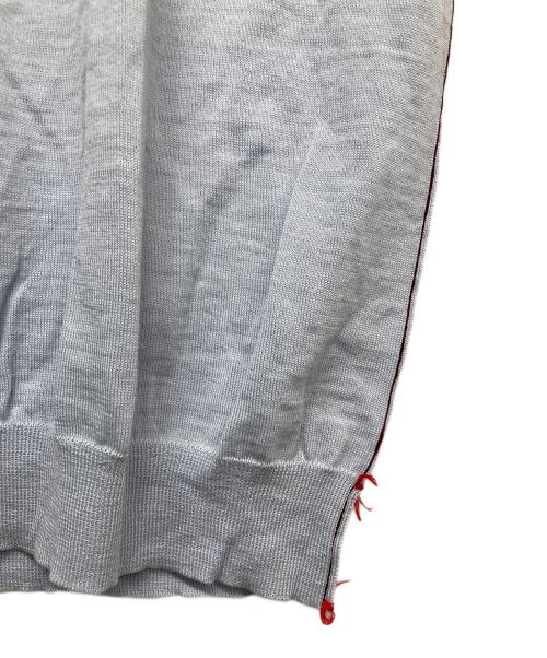 Maison Margiela（メゾンマルジェラ）Maison Margiela (メゾンマルジェラ) ノースリーブニット ブルー サイズ:Mの古着・服飾アイテム