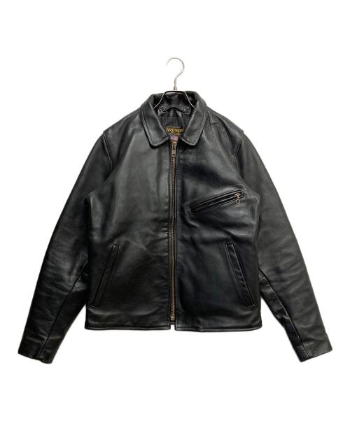 VANSON（バンソン）VANSON (バンソン) ENF シングルライダースジャケット ブラック サイズ:40の古着・服飾アイテム