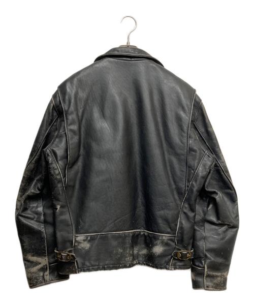 Schott（ショット）Schott (ショット) AT101 ボアライナー付きシングルライダースジャケット ブラック サイズ:40の古着・服飾アイテム