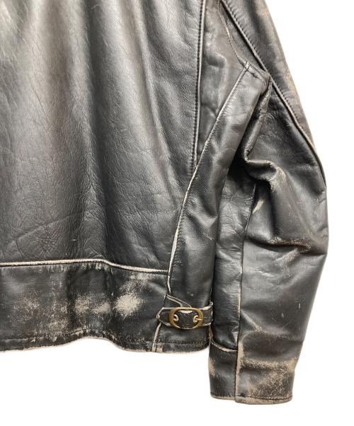 Schott（ショット）Schott (ショット) AT101 ボアライナー付きシングルライダースジャケット ブラック サイズ:40の古着・服飾アイテム