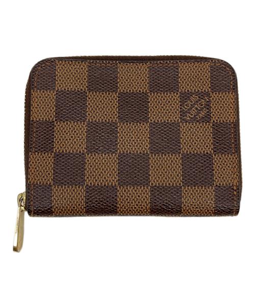 LOUIS VUITTON（ルイ ヴィトン）LOUIS VUITTON (ルイ ヴィトン) ラウンドジップコインケース ブラウンの古着・服飾アイテム