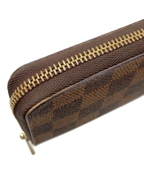 LOUIS VUITTON（ルイ ヴィトン）LOUIS VUITTON (ルイ ヴィトン) ラウンドジップコインケース ブラウンの古着・服飾アイテム