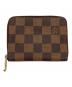 LOUIS VUITTON（ルイ ヴィトン）の古着「ラウンドジップコインケース」｜ブラウン