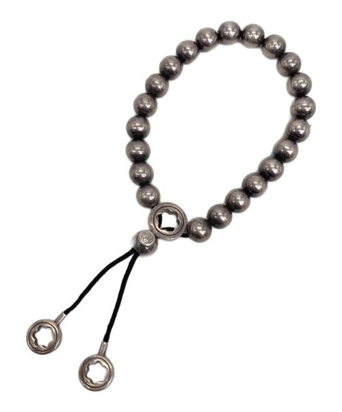 MONTBLANC（モンブラン）MONTBLANC (モンブラン) ボールチェーンブレスレット シルバーの古着・服飾アイテム