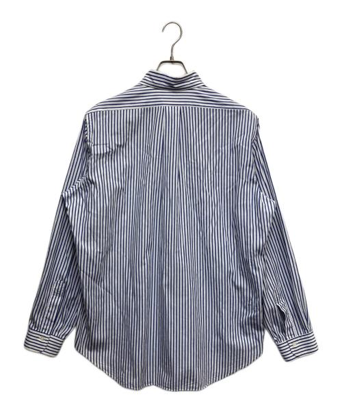 BROOKS BROTHERS（ブルックス・ブラザーズ）BROOKS BROTHERS (ブルックスブラザーズ) ストライプBDシャツ ブルー サイズ:XLの古着・服飾アイテム