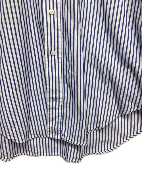 BROOKS BROTHERS（ブルックス・ブラザーズ）BROOKS BROTHERS (ブルックスブラザーズ) ストライプBDシャツ ブルー サイズ:XLの古着・服飾アイテム