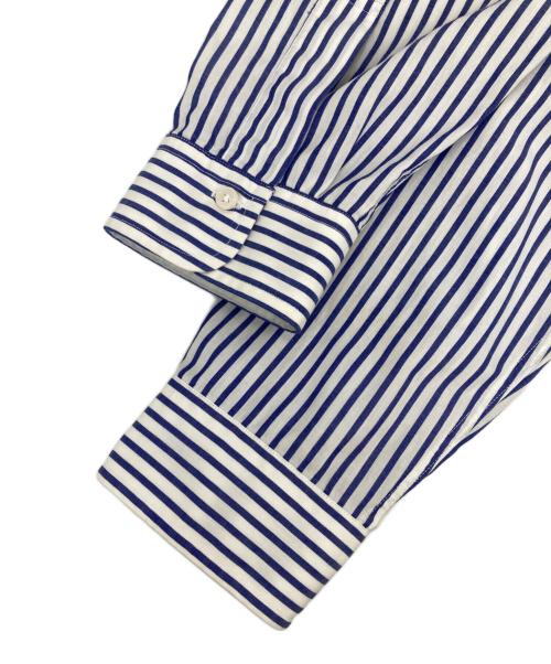 BROOKS BROTHERS（ブルックス・ブラザーズ）BROOKS BROTHERS (ブルックスブラザーズ) ストライプBDシャツ ブルー サイズ:XLの古着・服飾アイテム