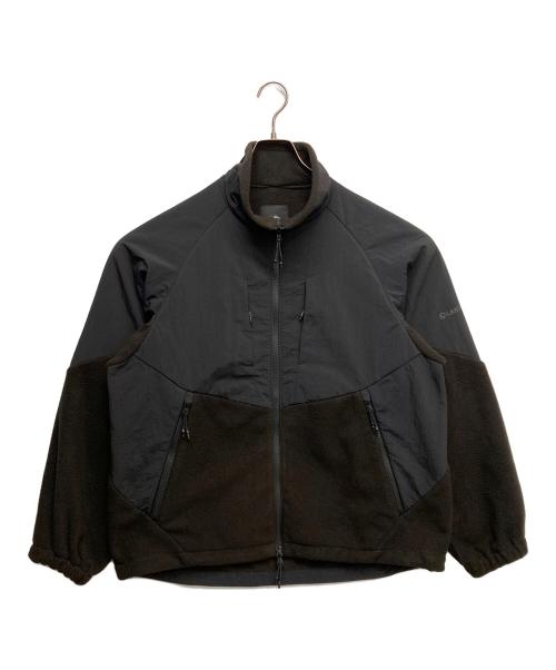 lantern（ランタン）LANTERN (ランタン) NYLON RIP STOP X FLEECE BLOUSON ブラック サイズ:Mの古着・服飾アイテム