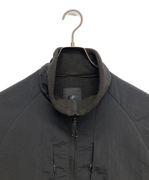 lantern（ランタン）LANTERN (ランタン) NYLON RIP STOP X FLEECE BLOUSON ブラック サイズ:Mの古着・服飾アイテム