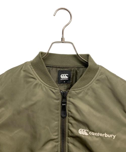 Canterbury（カンタベリー）CANTERBURY (カンタベリー) MA-1ジャケット グリーン サイズ:Mの古着・服飾アイテム
