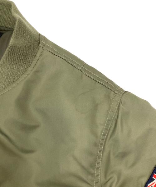 Canterbury（カンタベリー）CANTERBURY (カンタベリー) MA-1ジャケット グリーン サイズ:Mの古着・服飾アイテム