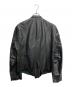 PAUL SMITH (ポールスミス) シープスキンライダースジャケット ブラック サイズ:L：12000円