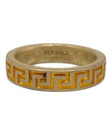 VERSACE（ヴェルサーチ）の古着「グレカデザインリング」