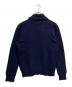 POLO RALPH LAUREN (ポロ・ラルフローレン) ラムウールショールカラーニット ネイビー サイズ:L：5000円