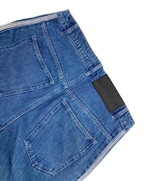 adidas（アディダス）adidas (アディダス) アディカラー デニム ファイヤーバードパンツ ブルー サイズ:32の古着・服飾アイテム