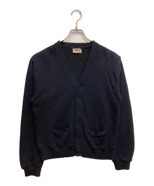 Pilgrim（ピルグリム）PILGRIM (ピルグリム) アクリルカーディガン ネイビー サイズ:Mの古着・服飾アイテム