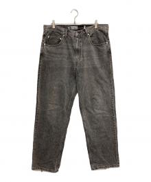 LEVI'S（リーバイス）の古着「シルバータブブラックデニムパンツ」｜ブラック