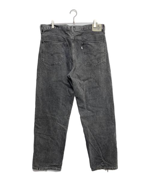 LEVI'S（リーバイス）LEVI'S (リーバイス) シルバータブブラックデニムパンツ ブラック サイズ:W36の古着・服飾アイテム