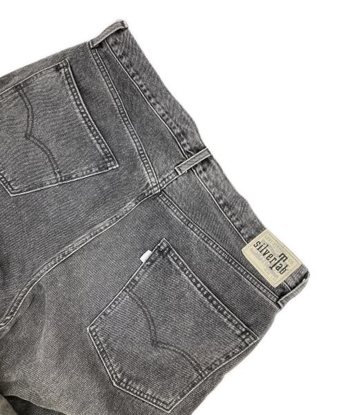 LEVI'S（リーバイス）LEVI'S (リーバイス) シルバータブブラックデニムパンツ ブラック サイズ:W36の古着・服飾アイテム