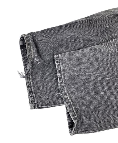LEVI'S（リーバイス）LEVI'S (リーバイス) シルバータブブラックデニムパンツ ブラック サイズ:W36の古着・服飾アイテム