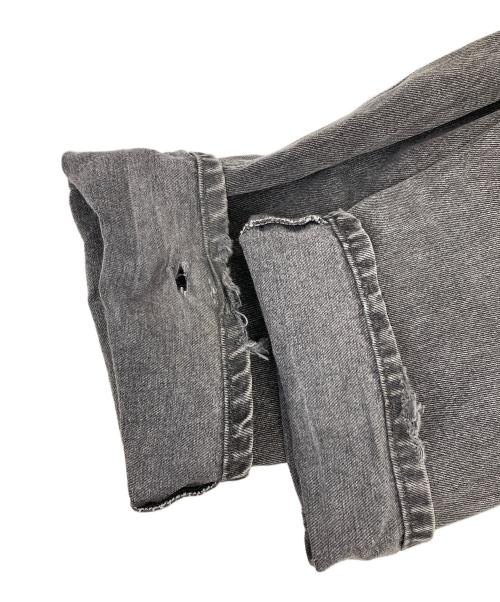LEVI'S（リーバイス）LEVI'S (リーバイス) シルバータブブラックデニムパンツ ブラック サイズ:W36の古着・服飾アイテム