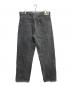 LEVI'S (リーバイス) シルバータブブラックデニムパンツ ブラック サイズ:W36：7000円