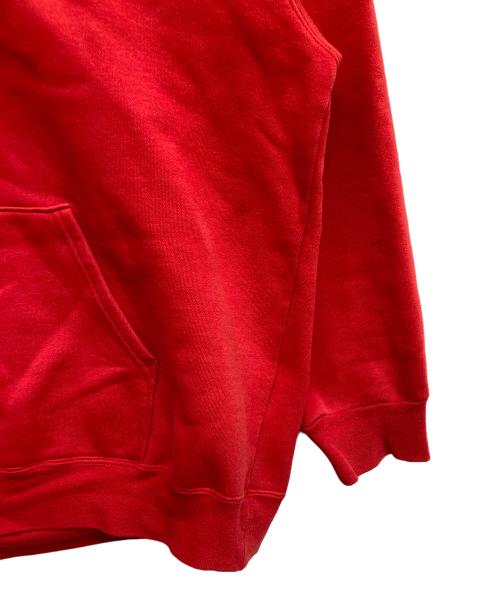 stussy（ステューシー）stussy (ステューシー) プリントプルオーバーパーカー レッド サイズ:Lの古着・服飾アイテム