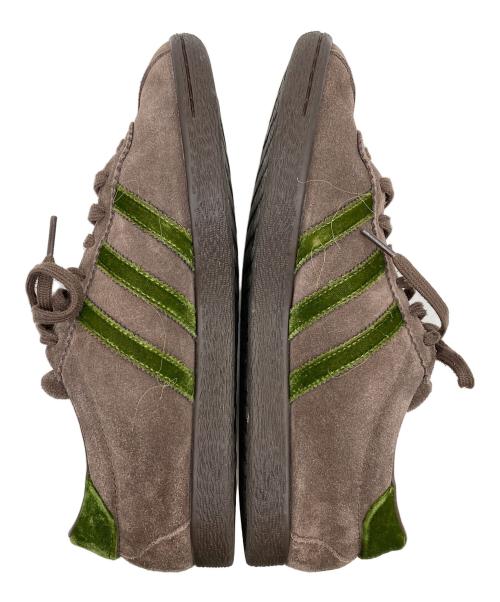 adidas（アディダス）adidas (アディダス) ATOMS (アトムズ) TOBACCO グリーン×ブラウン サイズ:26.5の古着・服飾アイテム