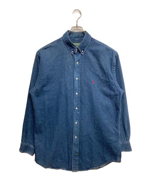 POLO COUNTRY（ポロカントリー）POLO COUNTRY (ポロカントリー) デニムシャツ インディゴ サイズ:Lの古着・服飾アイテム