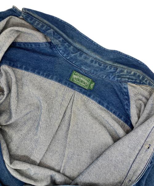 POLO COUNTRY（ポロカントリー）POLO COUNTRY (ポロカントリー) デニムシャツ インディゴ サイズ:Lの古着・服飾アイテム