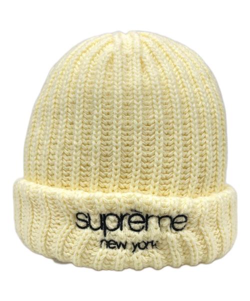 SUPREME（シュプリーム）Supreme (シュプリーム) RIBBED BEANIE イエローの古着・服飾アイテム