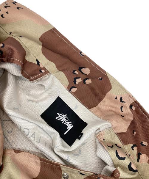 stussy（ステューシー）stussy (ステューシー) チョコチップカモコーチジャケット グリーン サイズ:Mの古着・服飾アイテム
