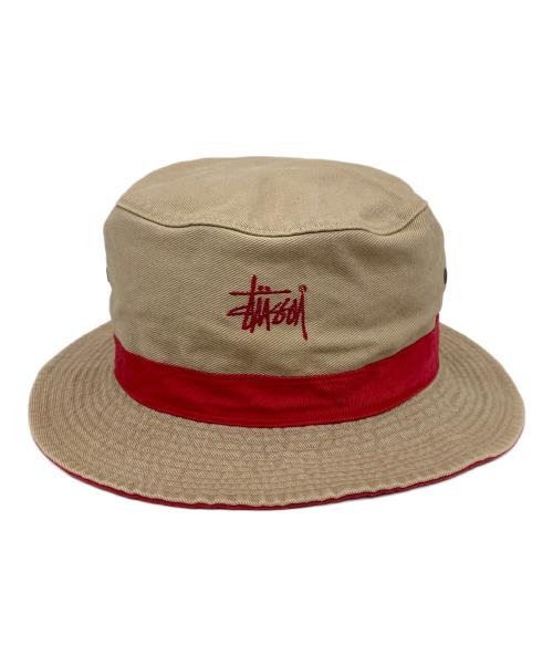stussy（ステューシー）stussy (ステューシー) バケットハット ベージュの古着・服飾アイテム