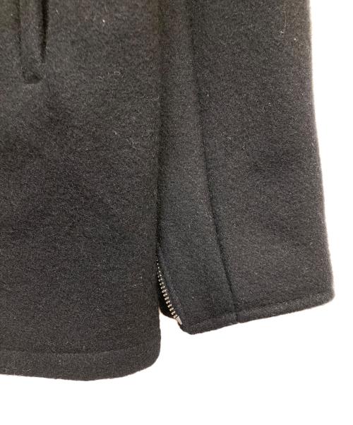 Schott（ショット）Schott (ショット) 779 ウール ジップ ピーコート ブラック サイズ:42の古着・服飾アイテム