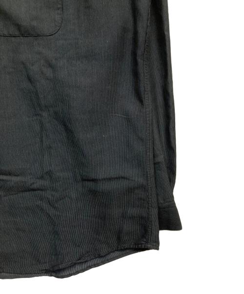 PERRY ELLIS（ペリーエリス）PERRY ELLIS (ペリーエリス) レーヨン長袖シャツ ブラック サイズ:Lの古着・服飾アイテム