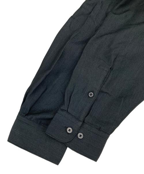 PERRY ELLIS（ペリーエリス）PERRY ELLIS (ペリーエリス) レーヨン長袖シャツ ブラック サイズ:Lの古着・服飾アイテム