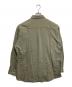 PERRY ELLIS (ペリーエリス) レーヨン長袖シャツ オリーブ サイズ:XL：5000円