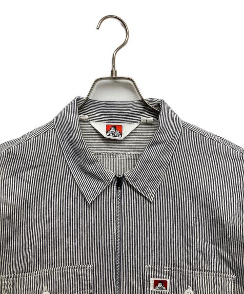 BEN DAVIS（ベンデイビス）BEN DAVIS (ベンデイビス) プルオーバーシャツ ブラック サイズ:Lの古着・服飾アイテム