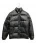 Schott（ショット）の古着「レザーダウンジャケット　ダウンジャケット」｜ブラック