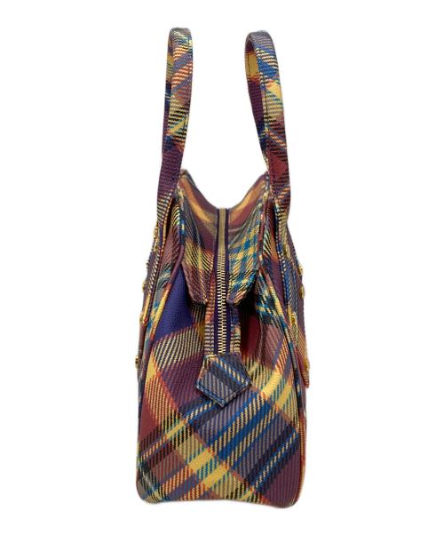Vivienne Westwood（ヴィヴィアンウエストウッド）Vivienne Westwood (ヴィヴィアンウエストウッド) Yasmine bag　バッグ　ハンドバッグ イエローの古着・服飾アイテム