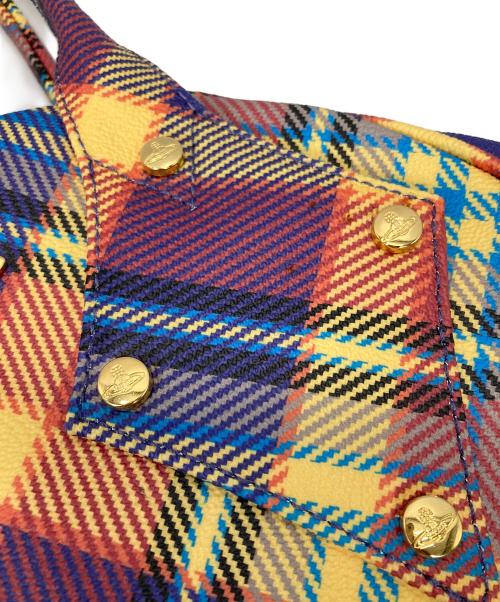 Vivienne Westwood（ヴィヴィアンウエストウッド）Vivienne Westwood (ヴィヴィアンウエストウッド) Yasmine bag　バッグ　ハンドバッグ イエローの古着・服飾アイテム