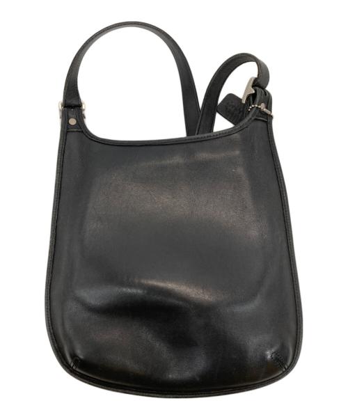 COACH（コーチ）COACH (コーチ) フラップショルダーバッグ ブラックの古着・服飾アイテム