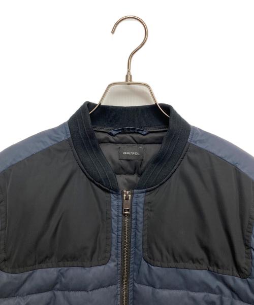 DIESEL（ディーゼル）DIESEL (ディーゼル) 中綿ジャケット ネイビー サイズ:Lの古着・服飾アイテム
