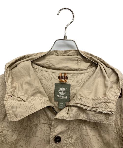 Timberland（ティンバーランド）Timberland (ティンバーランド) フーデッドジャケット ベージュ サイズ:Mの古着・服飾アイテム