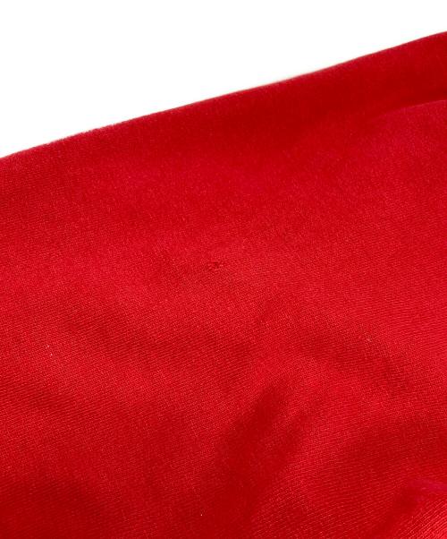 Champion REVERSE WEAVE（チャンピオン リバース ウィーブ）Champion REVERSE WEAVE (チャンピオン リバース ウィーブ) 三段カレッジロゴリバースウィーブスウェット レッド サイズ:ＸＬの古着・服飾アイテム