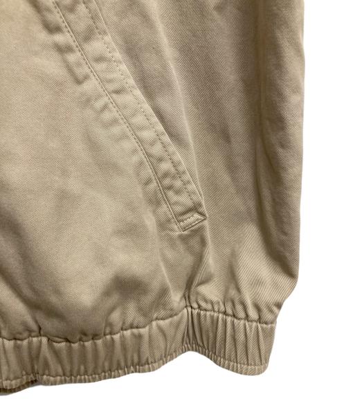 POLO RALPH LAUREN（ポロ・ラルフローレン）POLO RALPH LAUREN (ポロ・ラルフローレン) 襟切替ジップアップジャケット ベージュ サイズ:XLの古着・服飾アイテム