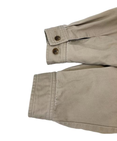 POLO RALPH LAUREN（ポロ・ラルフローレン）POLO RALPH LAUREN (ポロ・ラルフローレン) 襟切替ジップアップジャケット ベージュ サイズ:XLの古着・服飾アイテム